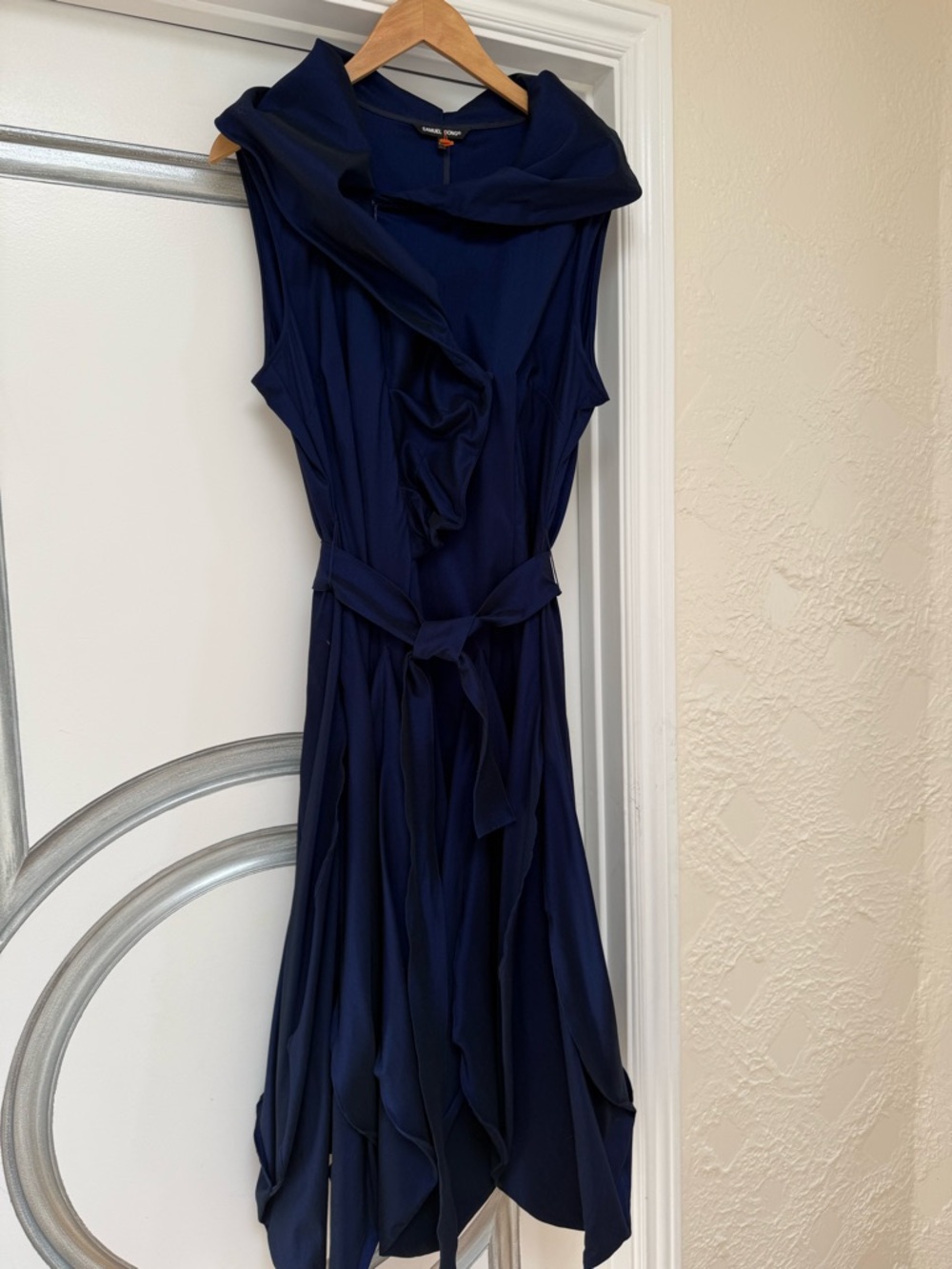 Elegant Samuel Dong Dupioni Bubble Dress - Picture 3 of 3